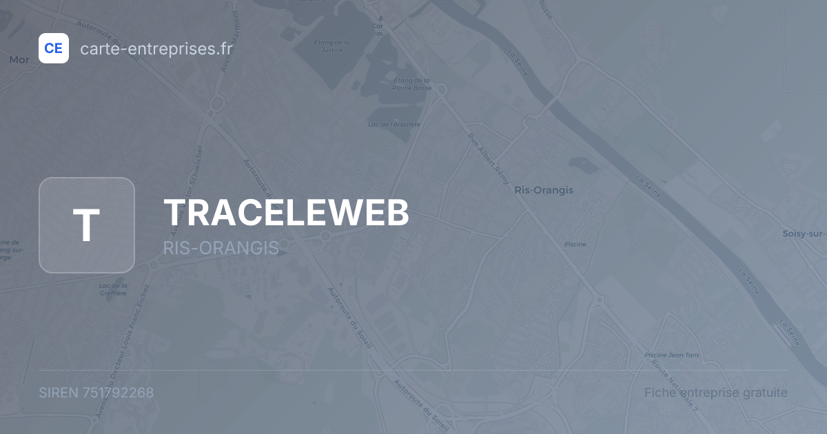 TRACELEWEB — 751792268 — fiche entreprise
