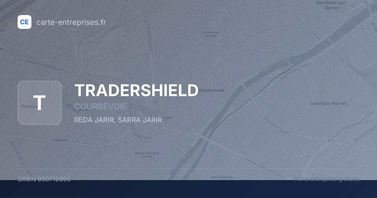 TRADERSHIELD — 950712695 — fiche entreprise