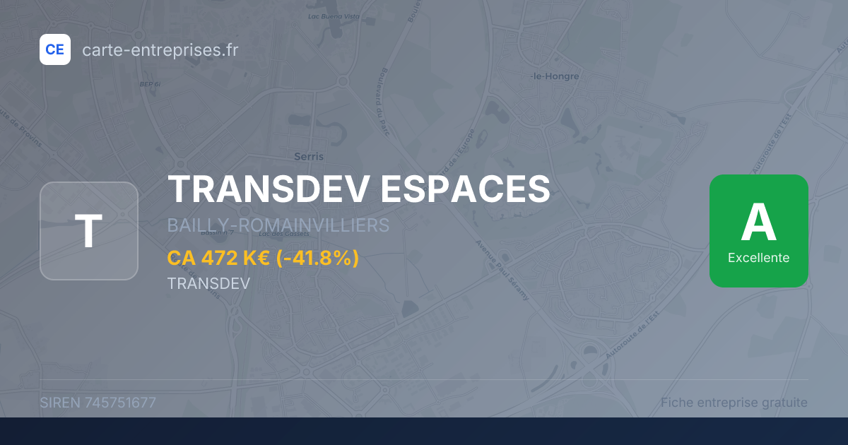 TRANSDEV ESPACES — 745751677 — fiche entreprise