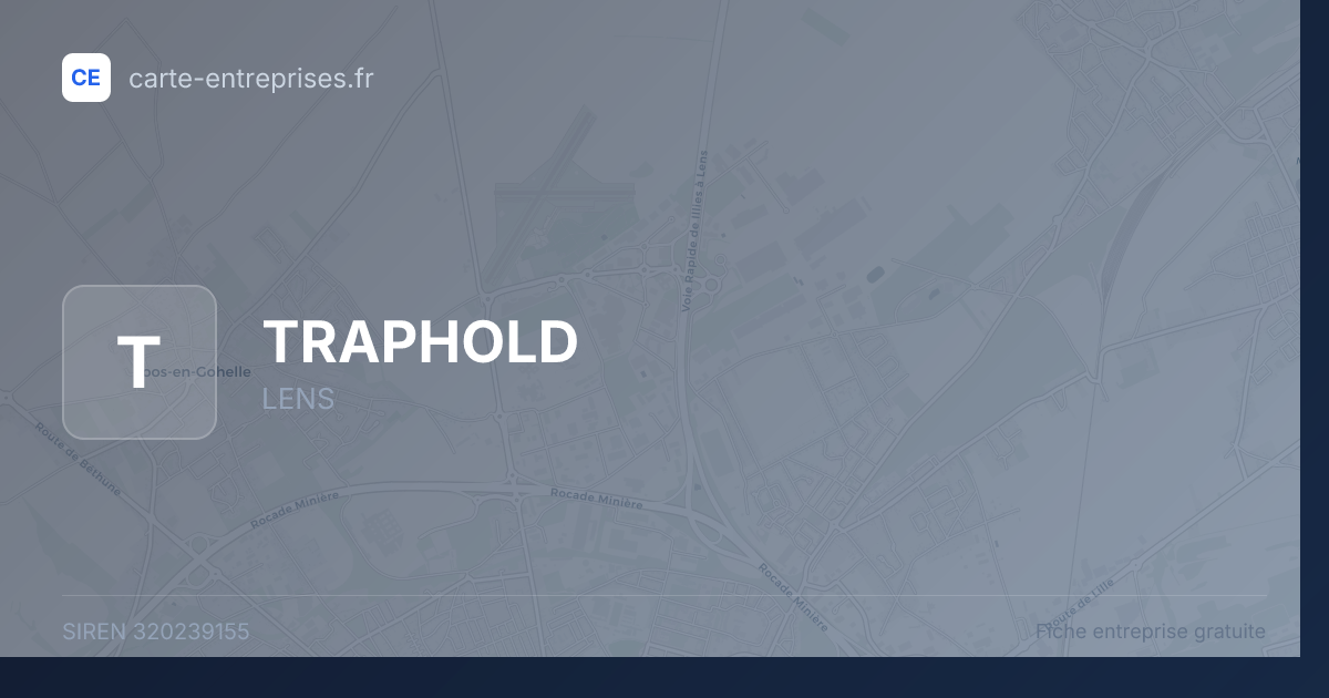 TRAPHOLD — 320239155 — fiche entreprise