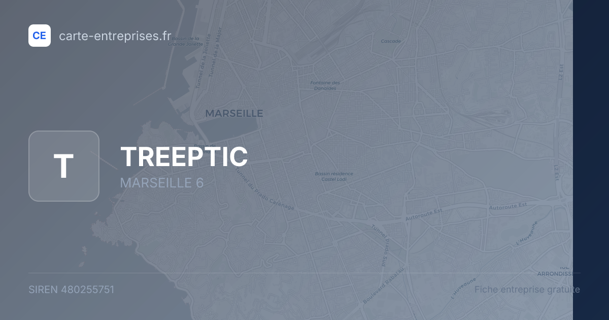 TREEPTIC — 480255751 — fiche entreprise