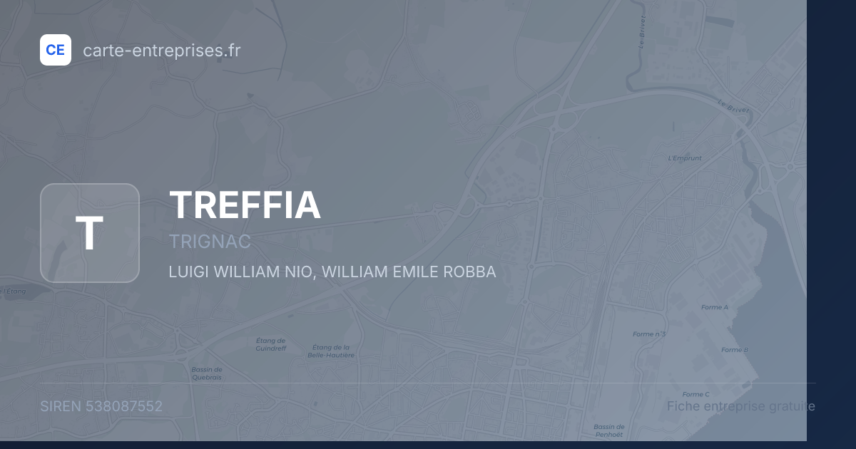 TREFFIA — 538087552 — fiche entreprise