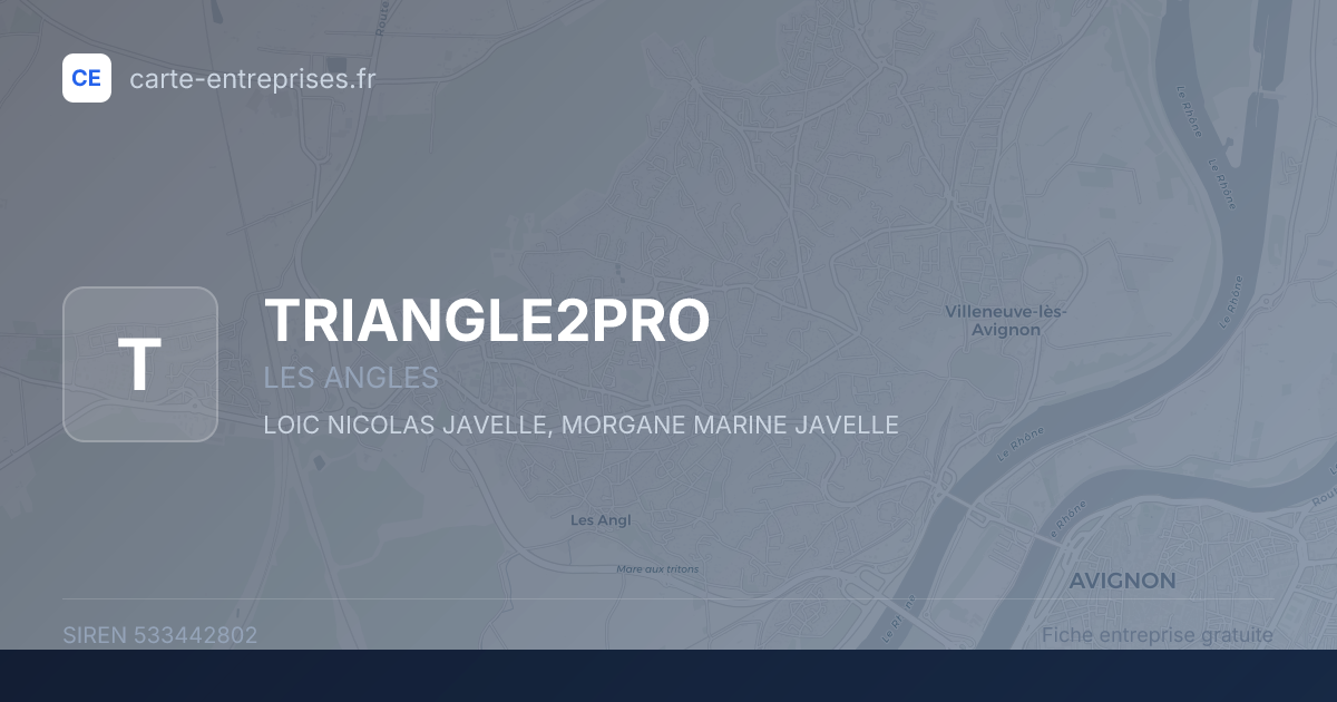 TRIANGLE2PRO — 533442802 — fiche entreprise