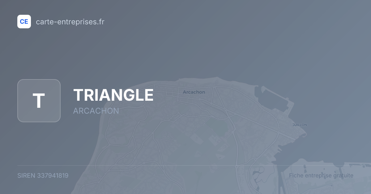 TRIANGLE — 337941819 — fiche entreprise