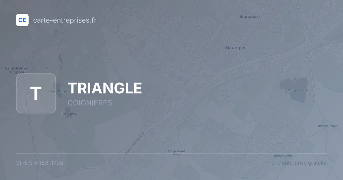 TRIANGLE — 438811705 — fiche entreprise