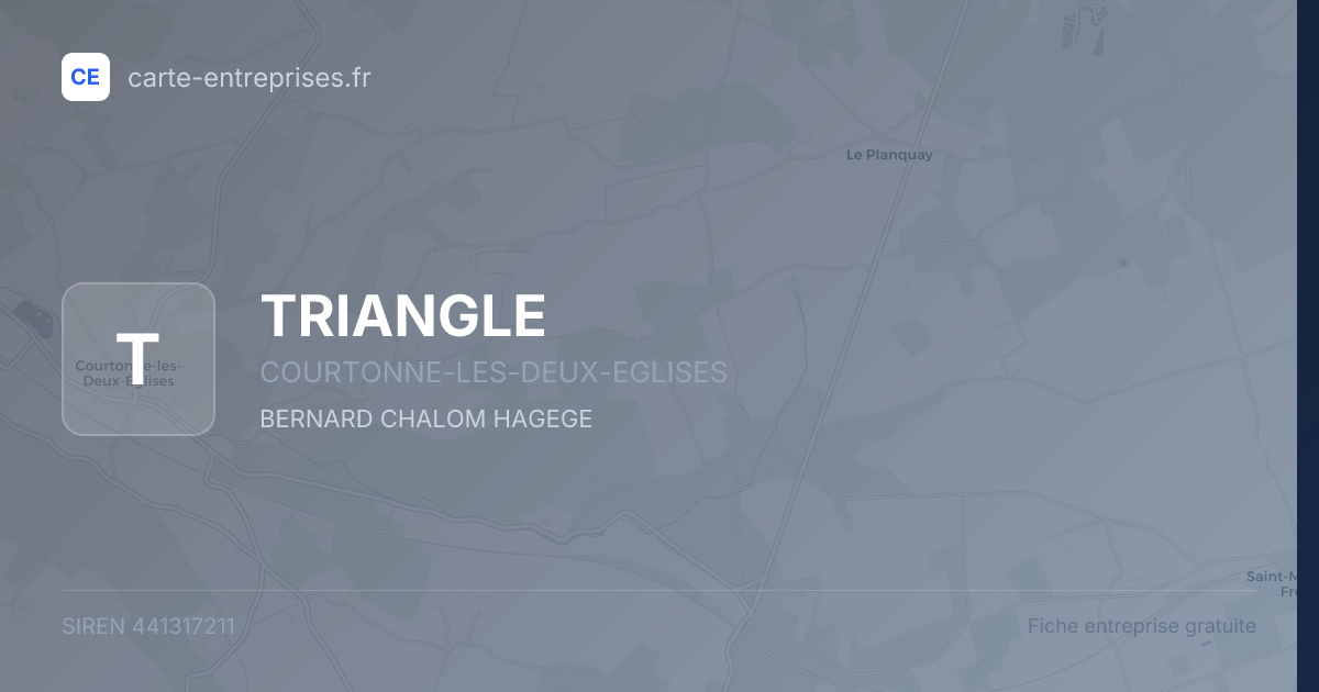 TRIANGLE — 441317211 — fiche entreprise