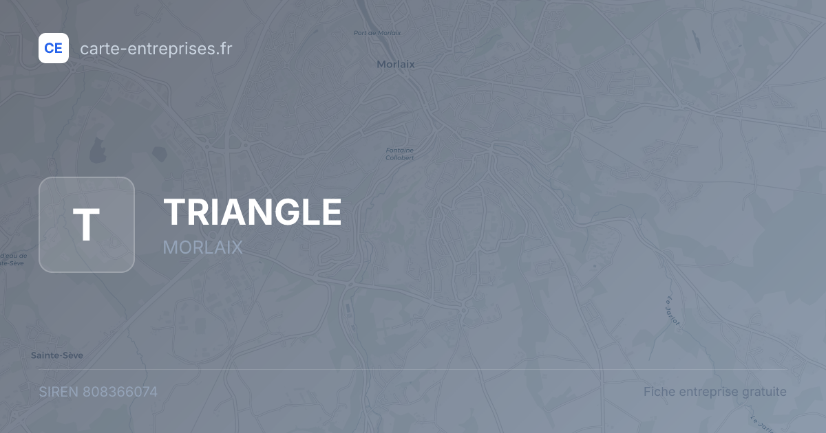 TRIANGLE — 808366074 — fiche entreprise