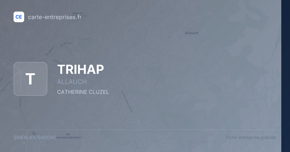 TRIHAP — 447940040 — fiche entreprise