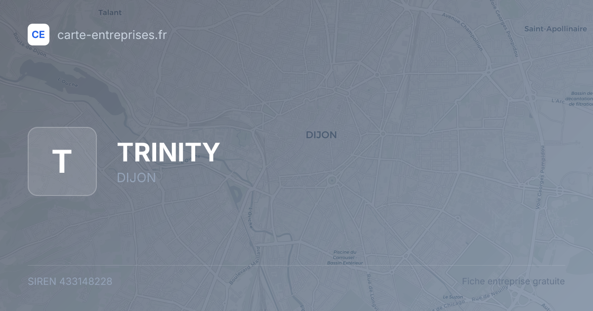 TRINITY — 433148228 — fiche entreprise
