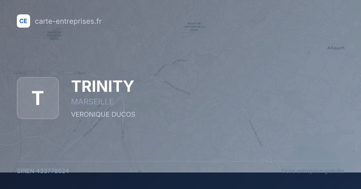 TRINITY — 433778024 — fiche entreprise