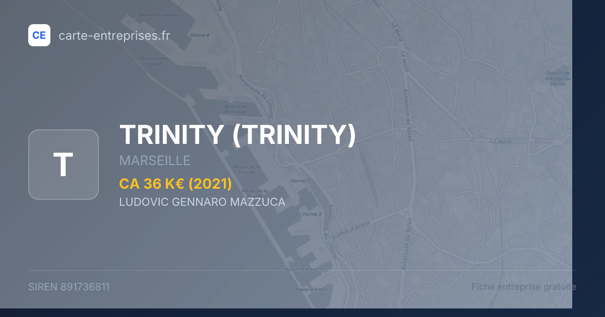 TRINITY — 891736811 — fiche entreprise