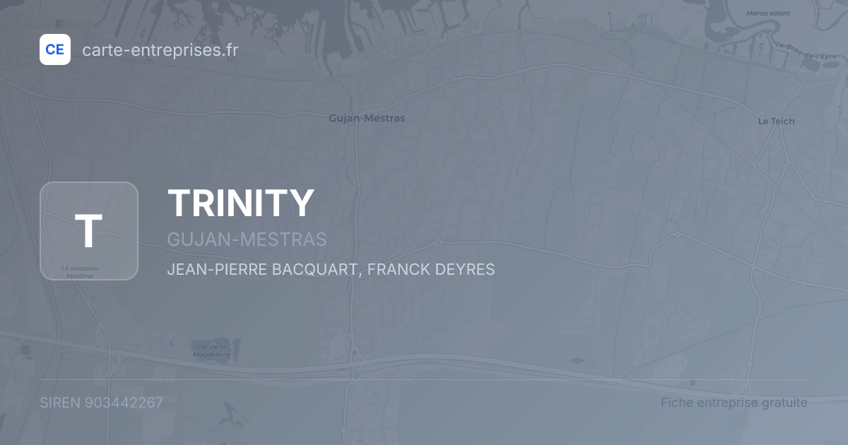 TRINITY — 903442267 — fiche entreprise