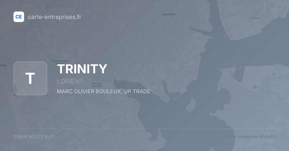 TRINITY — 952717445 — fiche entreprise