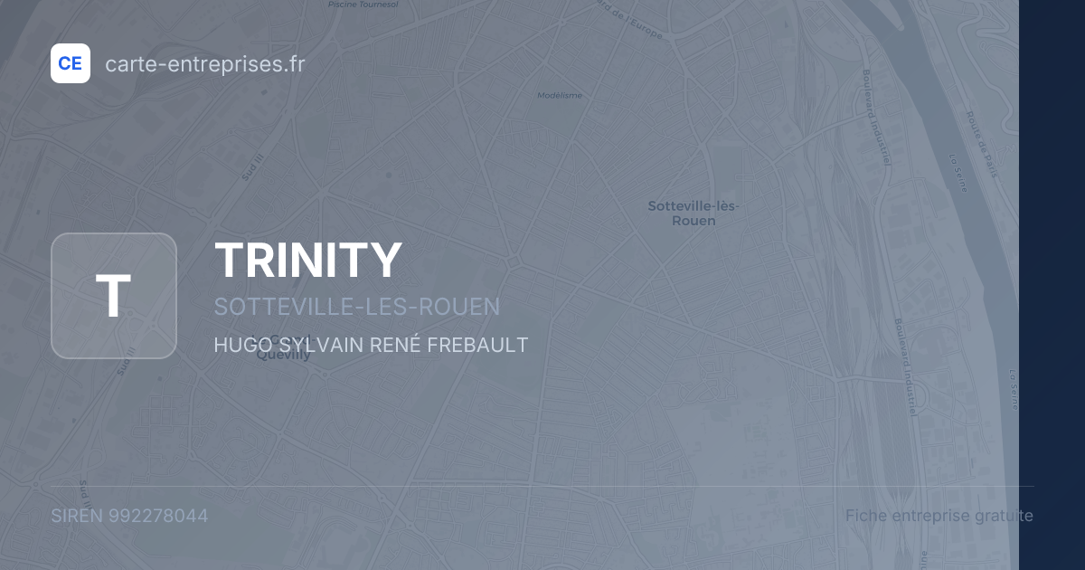 TRINITY — 992278044 — fiche entreprise