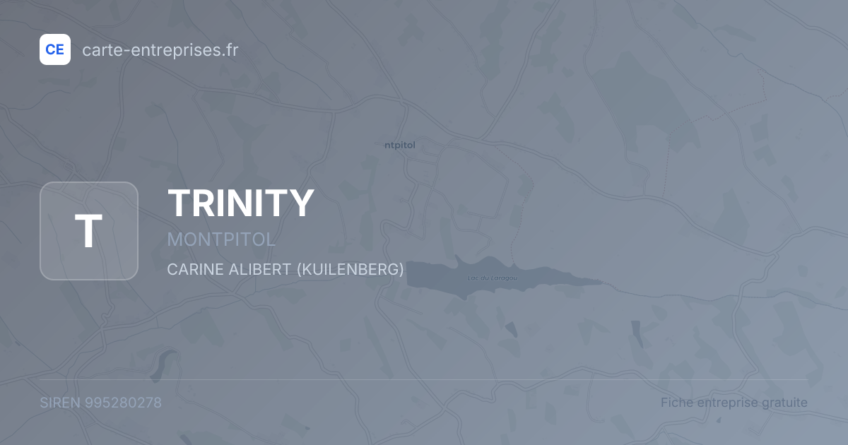 TRINITY — 995280278 — fiche entreprise