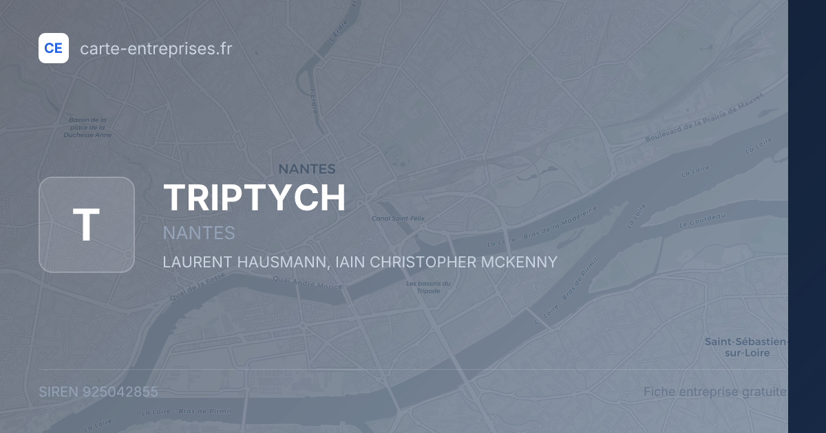 TRIPTYCH — 925042855 — fiche entreprise