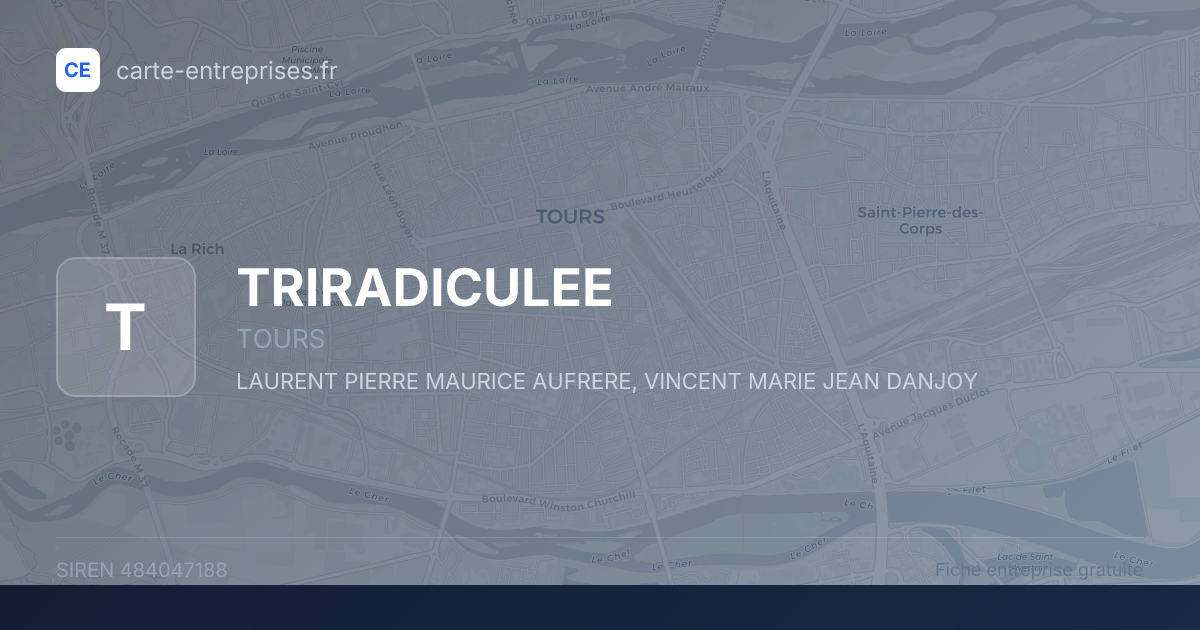 TRIRADICULEE — 484047188 — fiche entreprise