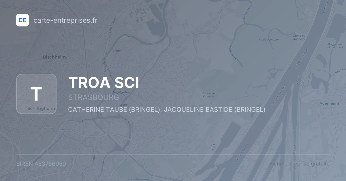 TROA SCI — 453756959 — fiche entreprise