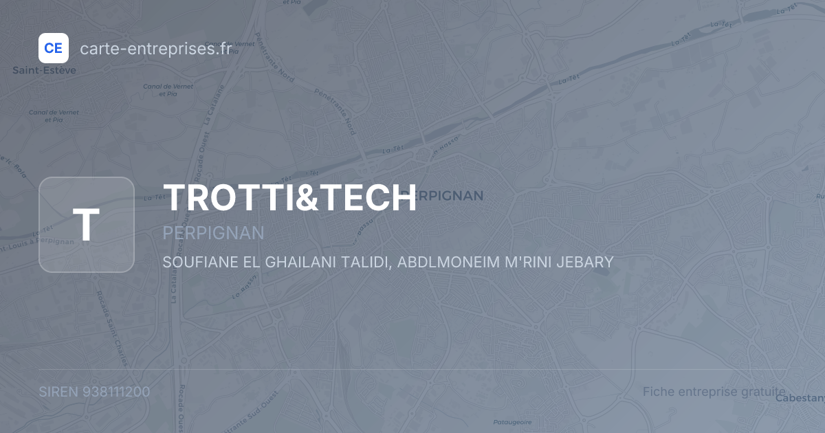 TROTTI&TECH — 938111200 — fiche entreprise