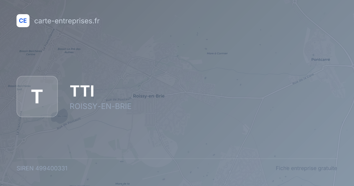 TTI — 499400331 — fiche entreprise