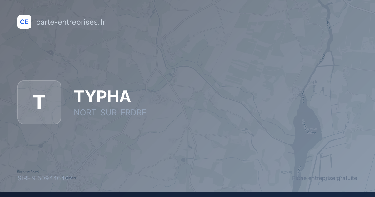 TYPHA — 509446407 — fiche entreprise