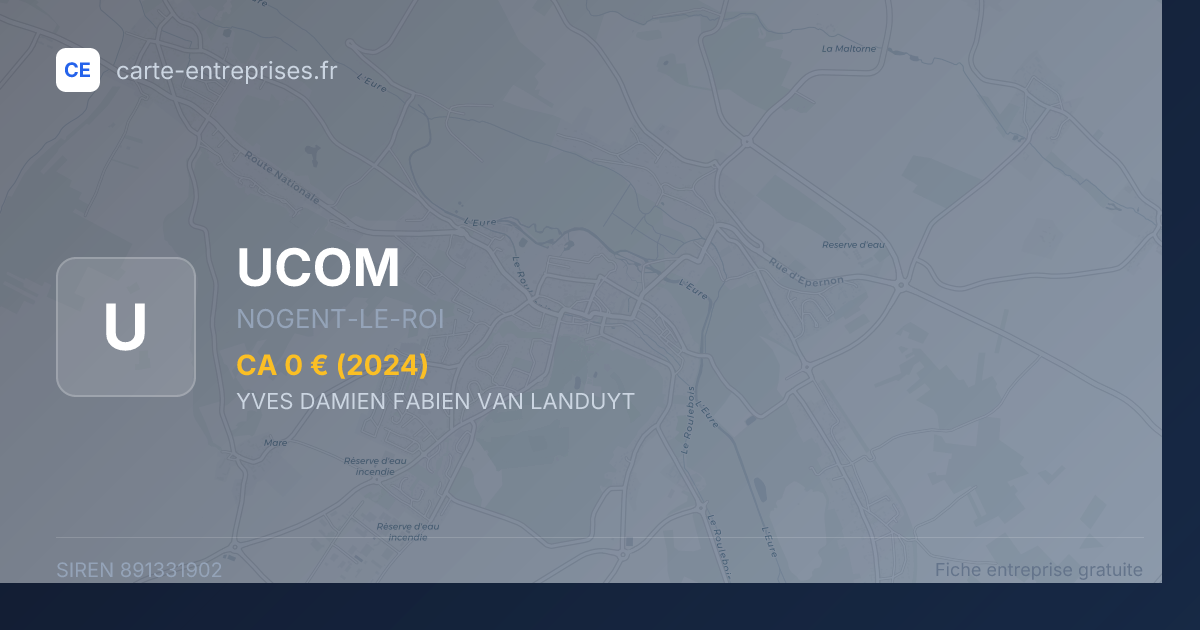 UCOM — 891331902 — fiche entreprise