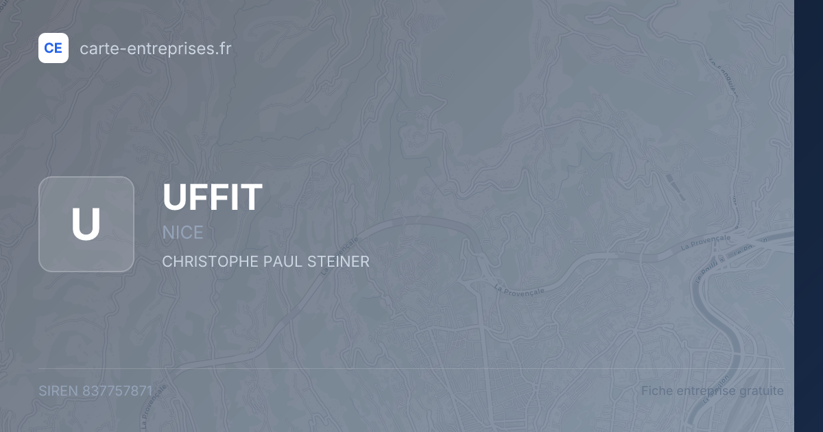 UFFIT — 837757871 — fiche entreprise