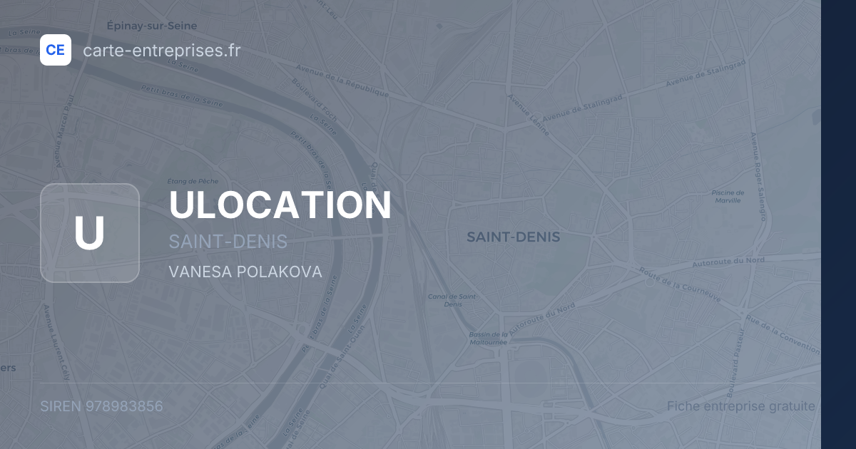 ULOCATION — 978983856 — fiche entreprise