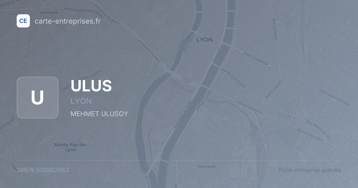 ULUS — 508902863 — fiche entreprise