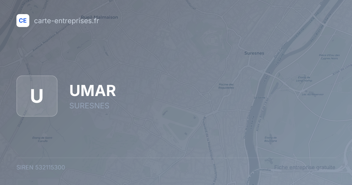 UMAR — 532115300 — fiche entreprise