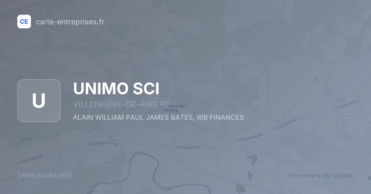 UNIMO SCI — 840643605 — fiche entreprise