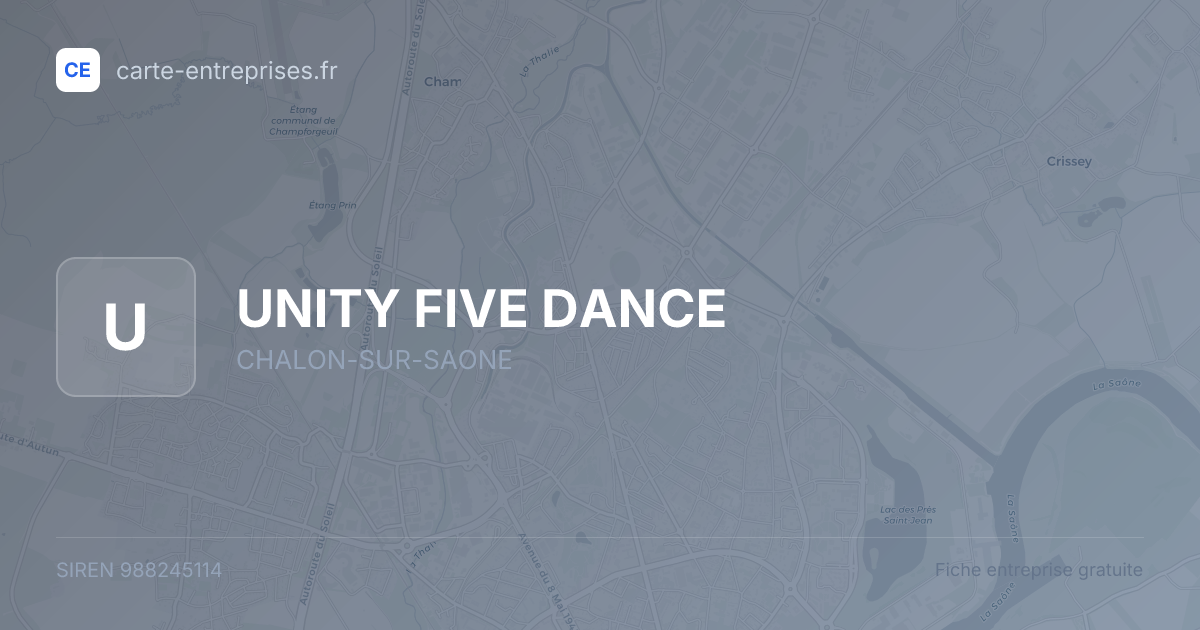 UNITY FIVE DANCE — 988245114 — fiche entreprise
