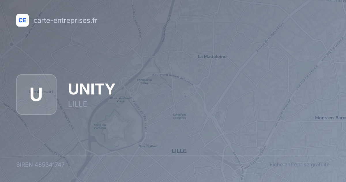 UNITY — 485341747 — fiche entreprise