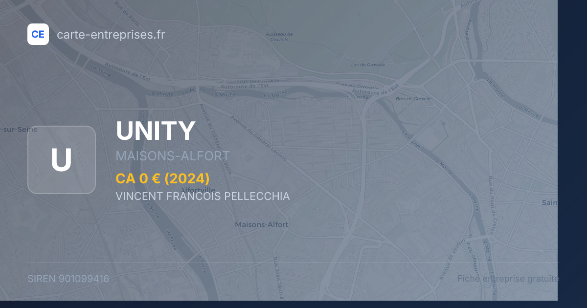 UNITY — 901099416 — fiche entreprise