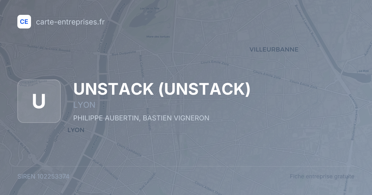 UNSTACK — 102253374 — fiche entreprise