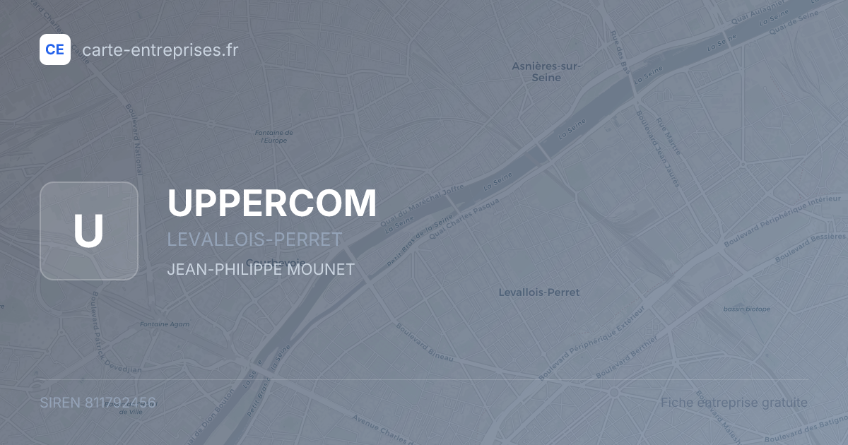 UPPERCOM — 811792456 — fiche entreprise