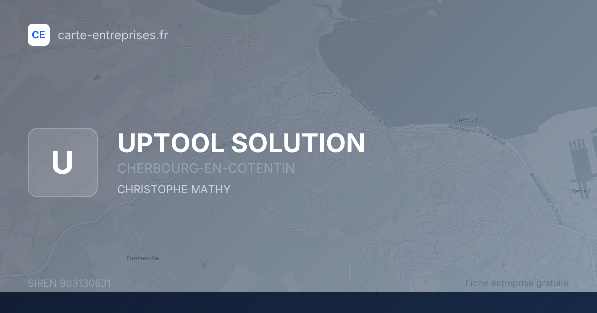 UPTOOL SOLUTION — 903130631 — fiche entreprise