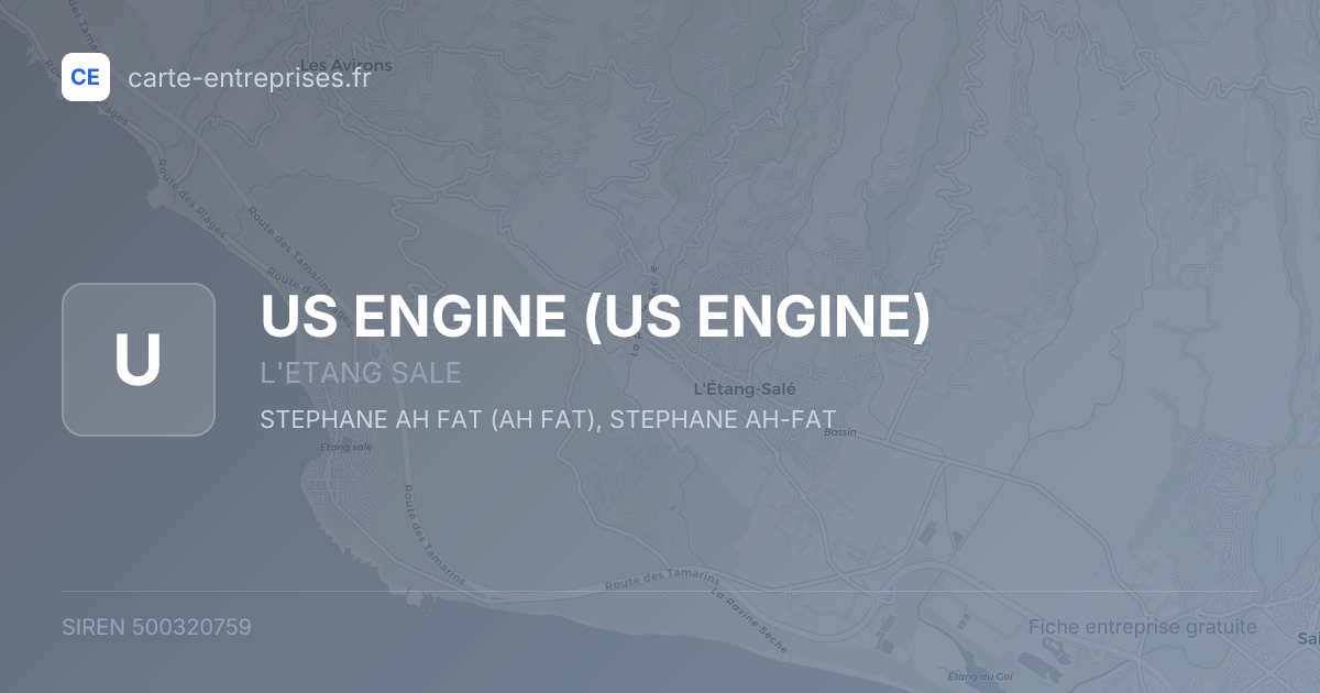 US ENGINE — 500320759 — fiche entreprise