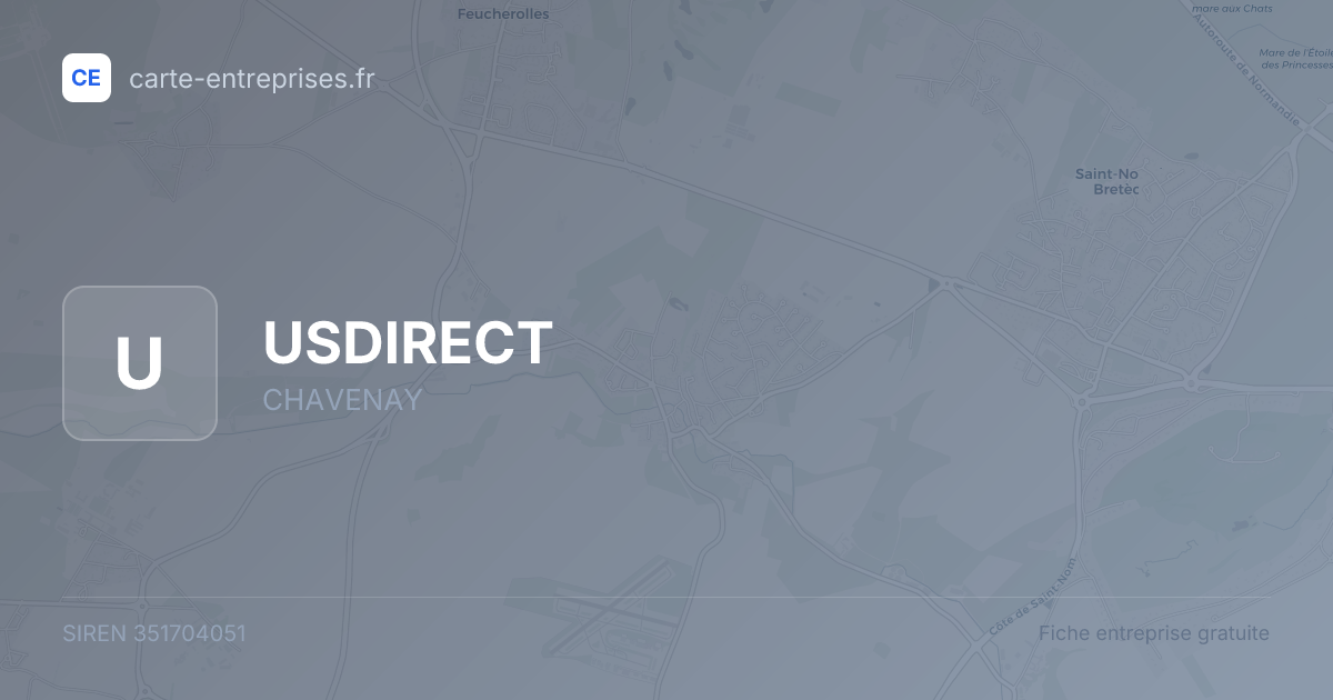 USDIRECT — 351704051 — fiche entreprise