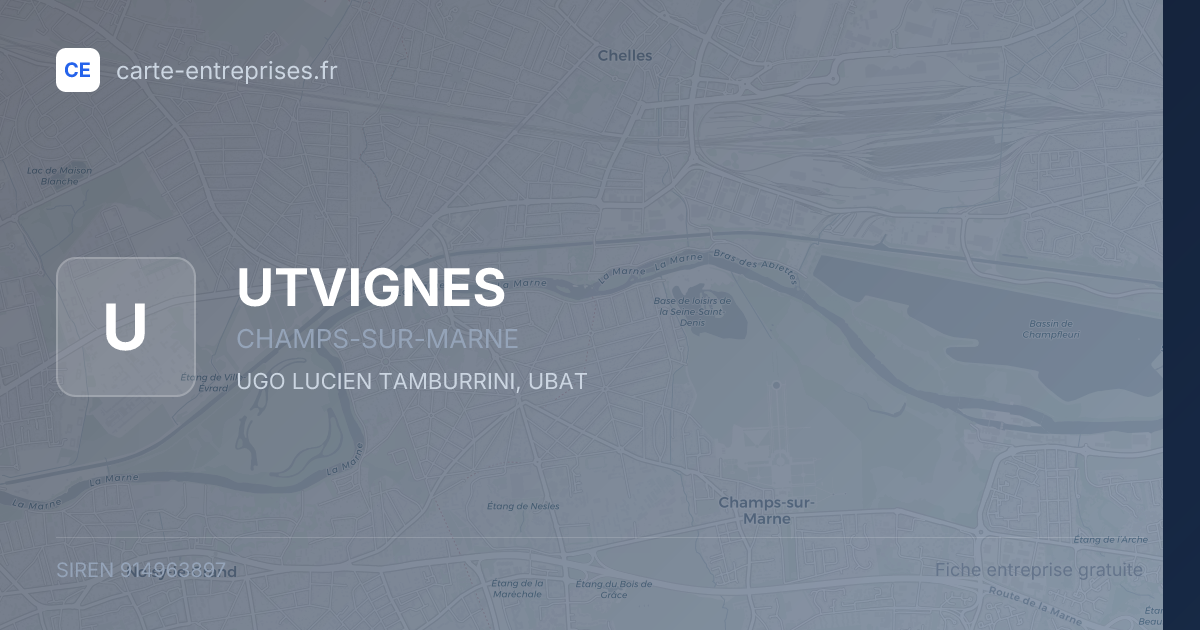 UTVIGNES — 914963897 — fiche entreprise