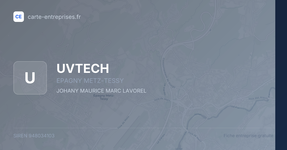 UVTECH — 948034103 — fiche entreprise