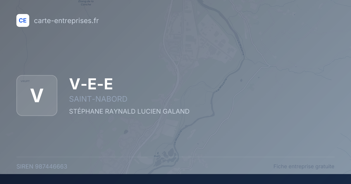 V-E-E — 987446663 — fiche entreprise