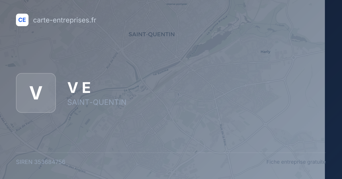 V E — 353684756 — fiche entreprise