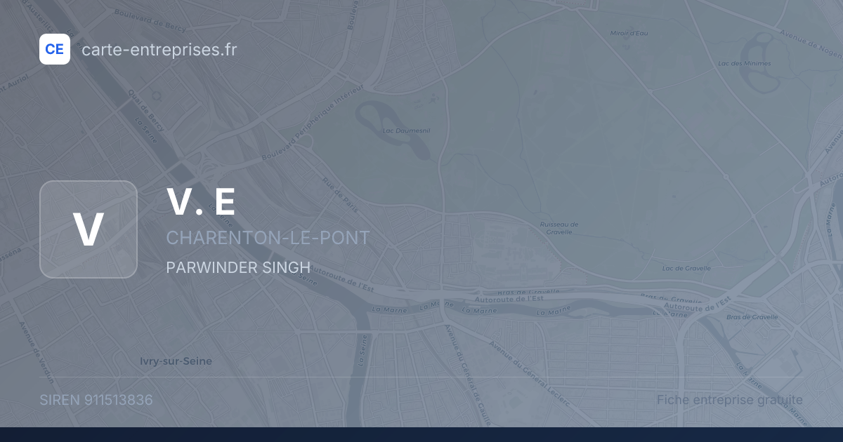 V. E — 911513836 — fiche entreprise