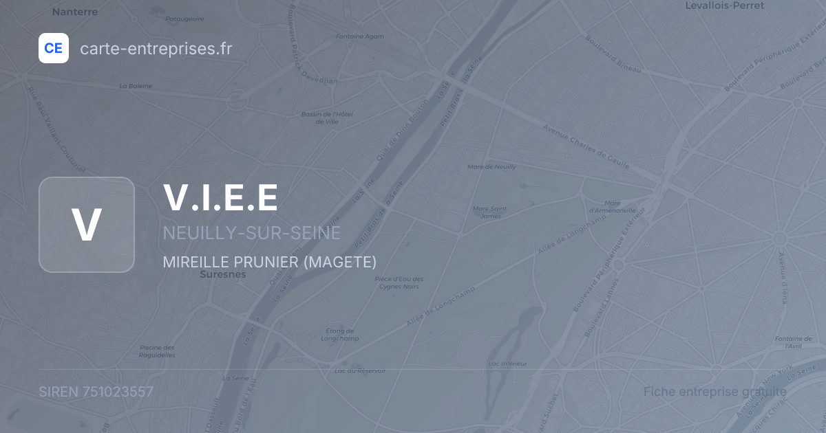 V.I.E.E — 751023557 — fiche entreprise