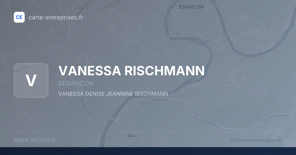 VANESSA RISCHMANN — 795320175 — fiche entreprise