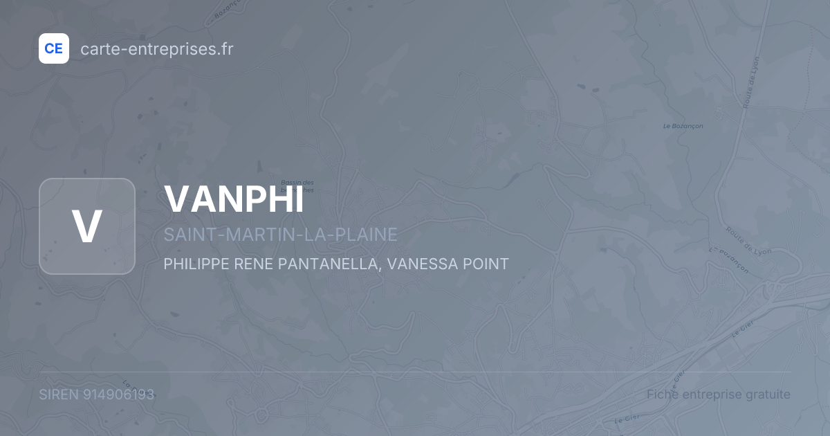 VANPHI — 914906193 — fiche entreprise