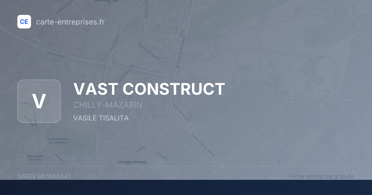 VAST CONSTRUCT — 987846441 — fiche entreprise