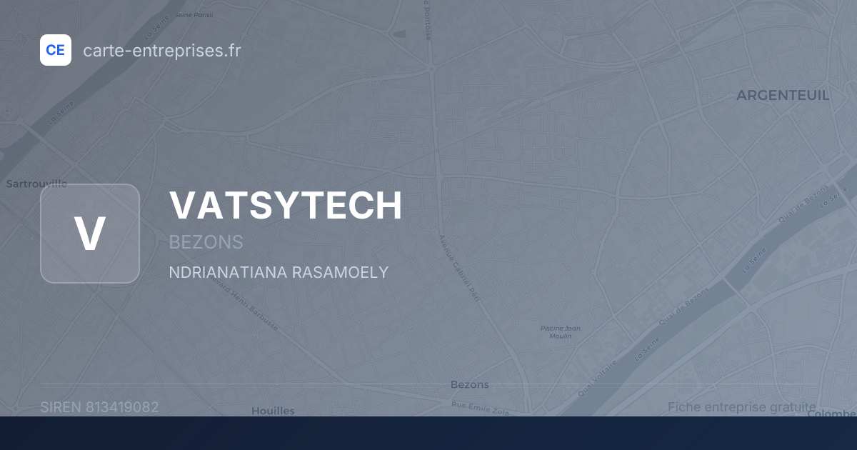 VATSYTECH — 813419082 — fiche entreprise