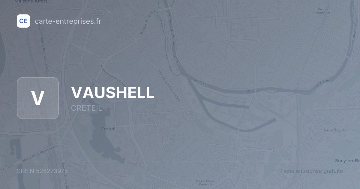 VAUSHELL — 525273975 — fiche entreprise